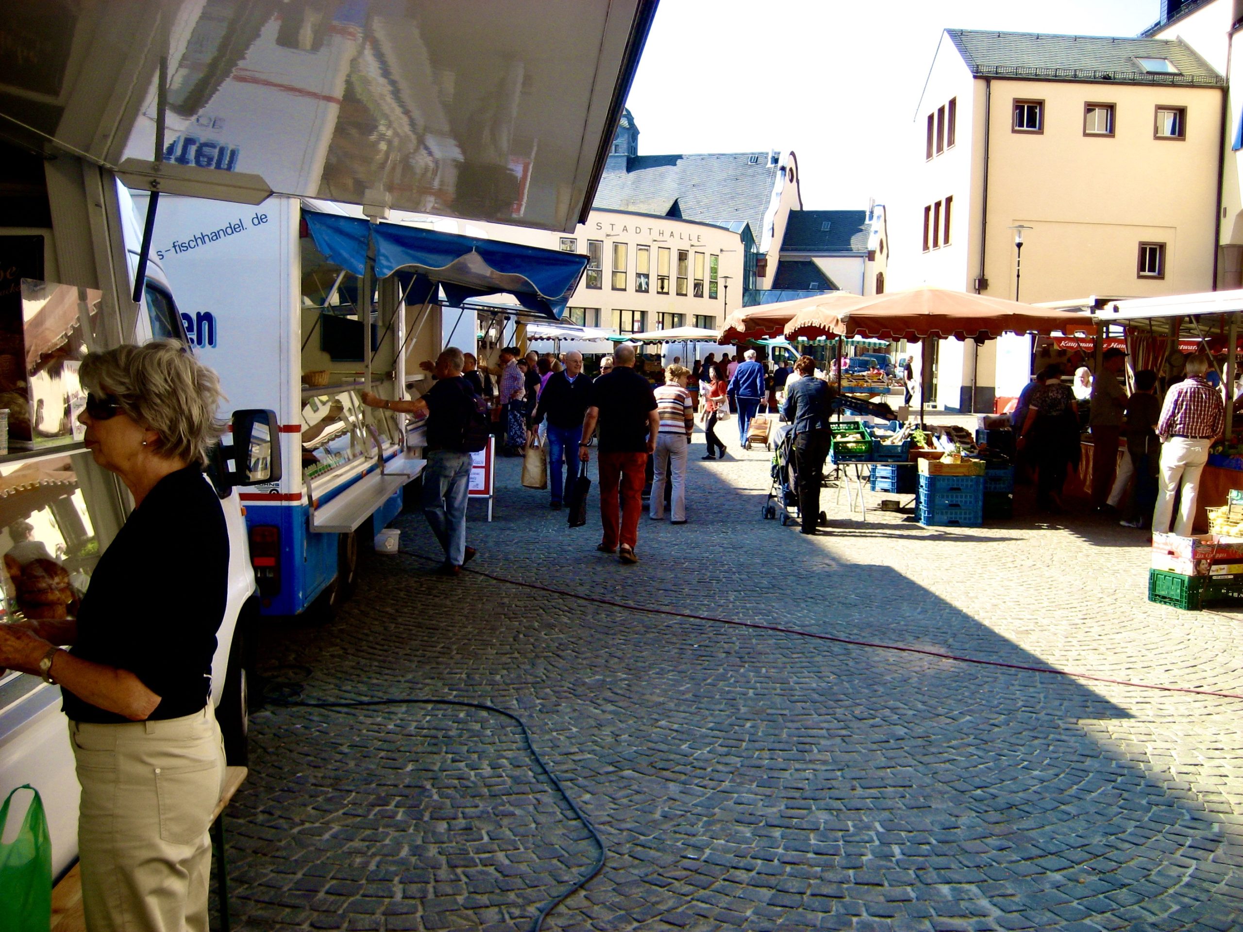 Belebte Innenstadt