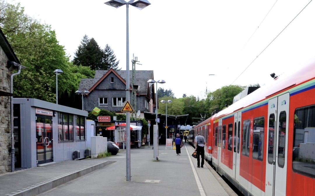 Der Bahnhof in Kronberg