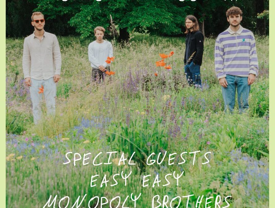 Open-Air-Konzert mit der Band „Sacropolis“,  21.8. um 18.00 Uhr auf der Bühne im Victoria Park